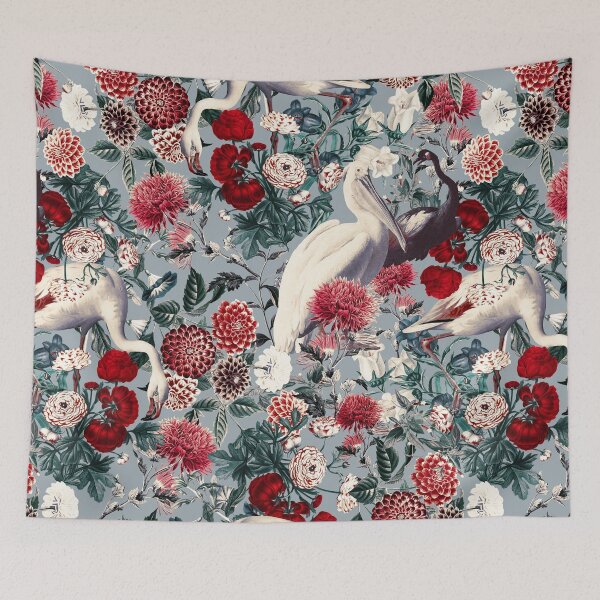Item preview, FLORAL AND BIRDS XIV designed and sold by Burcu Korkmazyurek.