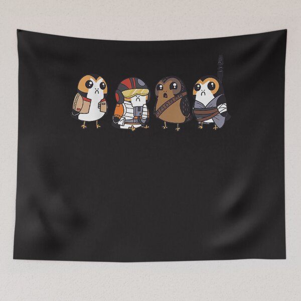 Item preview, Cute Porgs Dressed As Characters designed and sold by BerniceAult.