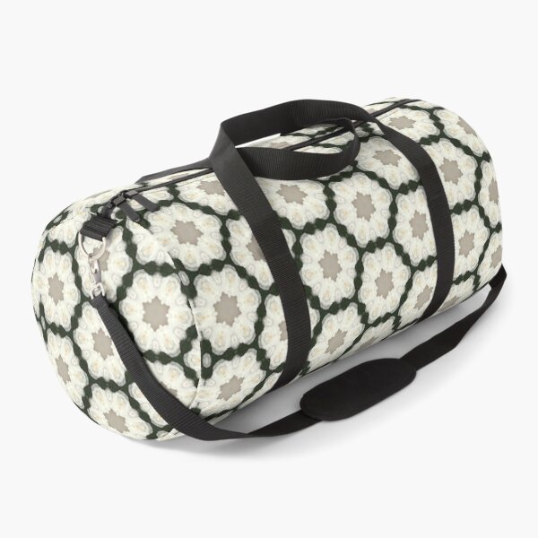 Item preview, White floral pattern  designed and sold by Lorredraw.