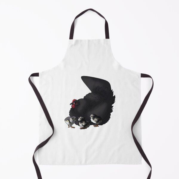 Item preview, Black Australorp Hen and chicks designed and sold by Clucky-Designs.