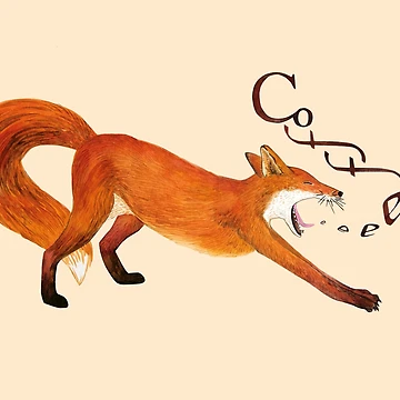 Artwork thumbnail, Coffee Fox by Ruta