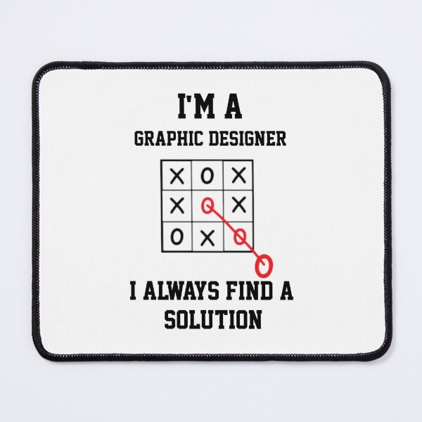 Item preview, Im A  Graphic Designer I Always Find A Solution designed and sold by Yay Design.