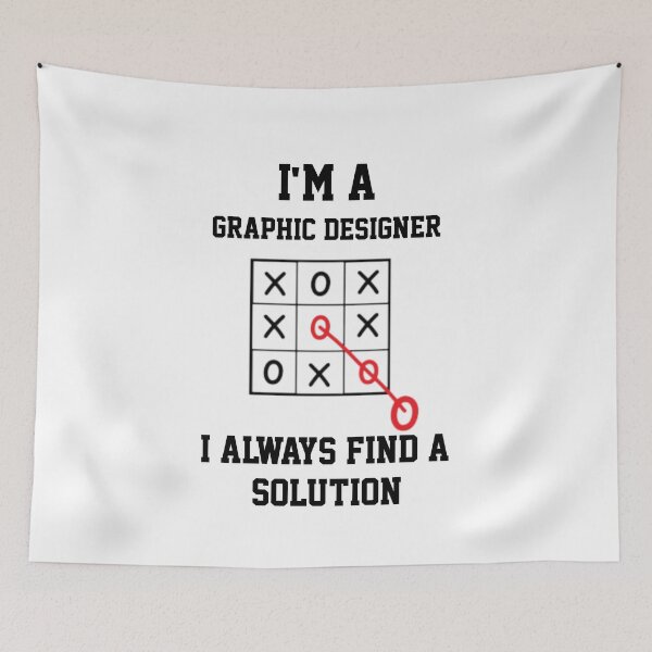 Item preview, Im A  Graphic Designer I Always Find A Solution designed and sold by Yay Design.