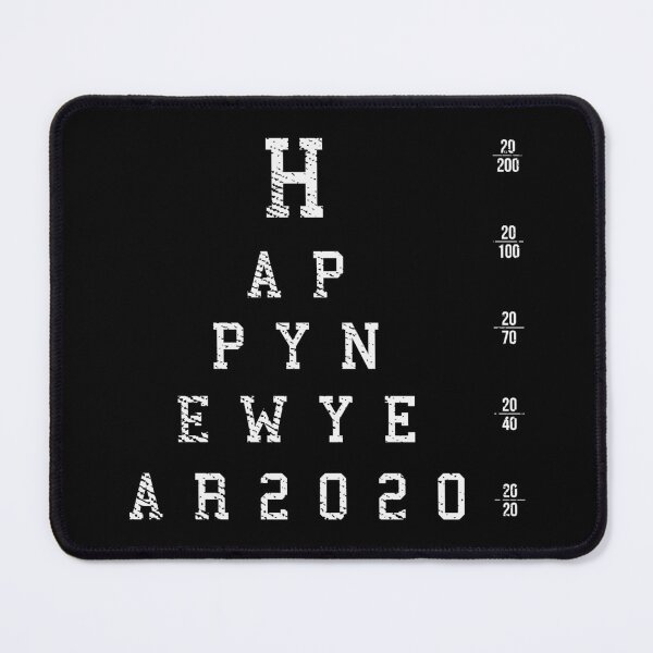 Item preview, New Year's Eve Party 2020 Eye Chart Ophthalmologist Gift designed and sold by haselshirt.