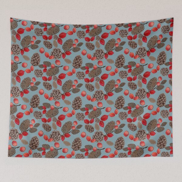 Item preview, Autumn Red Berry x Pinecone Light designed and sold by IcyArtShop.