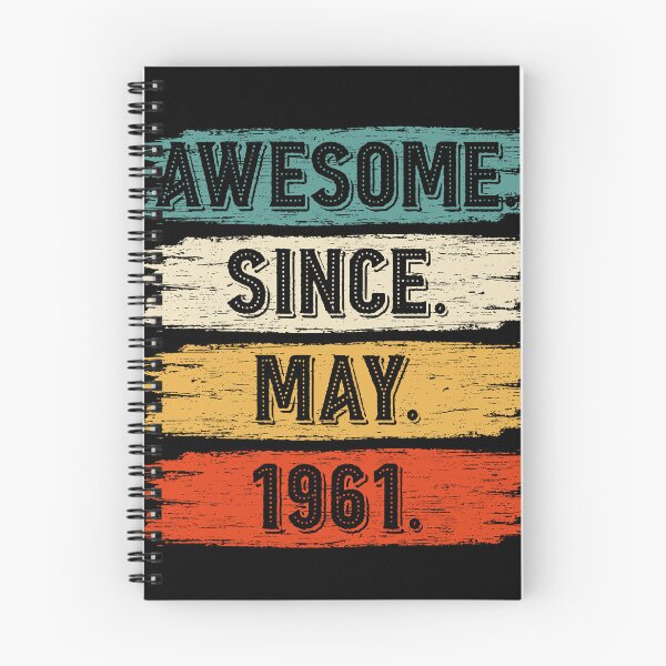 Item preview, 61 Years Old Gifts Awesome Since May 1961 61st Birthday designed and sold by MoHaCo.