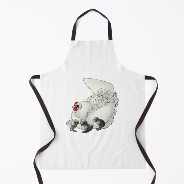 Item preview, White Australorp Hen and chicks designed and sold by Clucky-Designs.