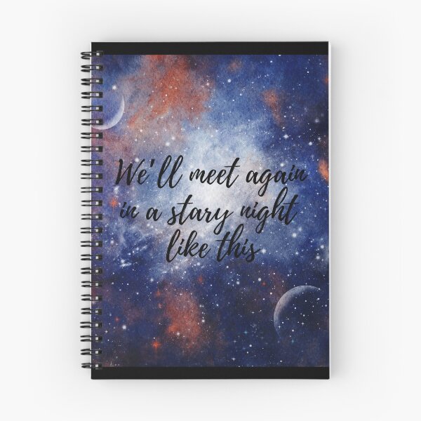 Item preview, We'll meet again in a stary night like this designed and sold by Souzian.