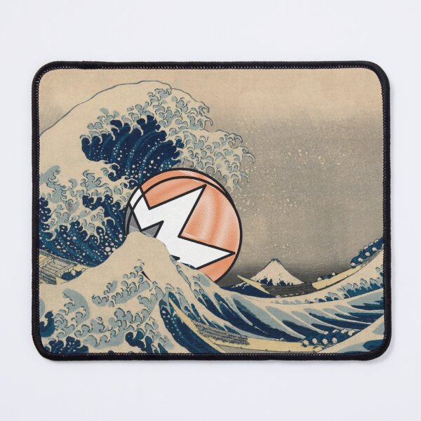 Item preview, Crypto Monero coin - Great wave designed and sold by Crypmetal.