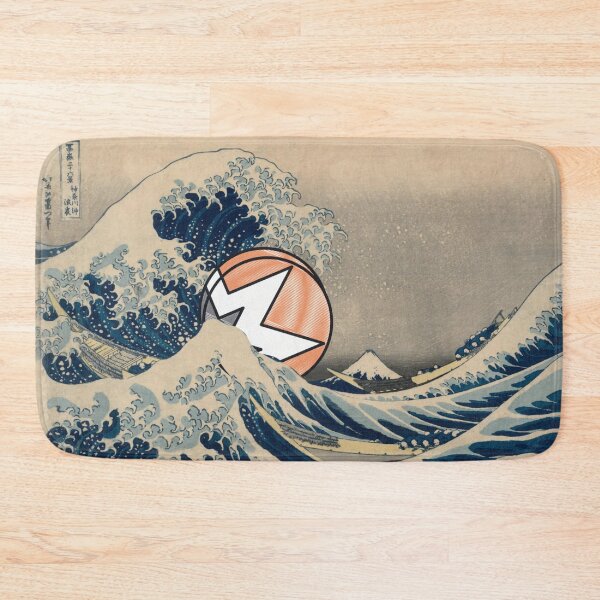 Item preview, Crypto Monero coin - Great wave designed and sold by Crypmetal.