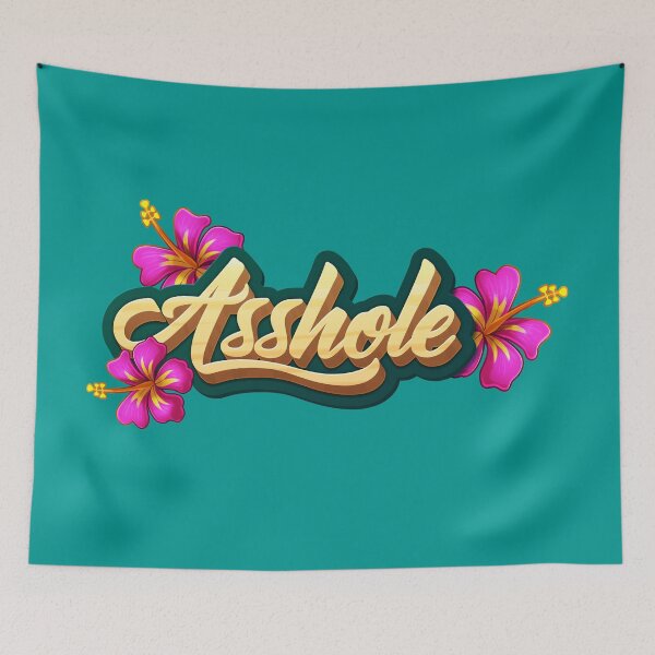 Item preview, Asshole Hawaii designed and sold by RemcoBakker.