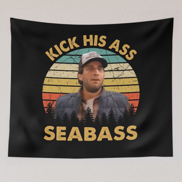 Item preview, Gifts Idea Kick His Ass Seabass Vintage designed and sold by HarleyTodd.