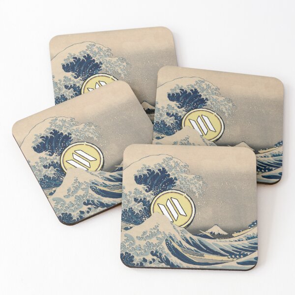 Item preview, Crypto Solana Sol coin - Great wave designed and sold by Crypmetal.