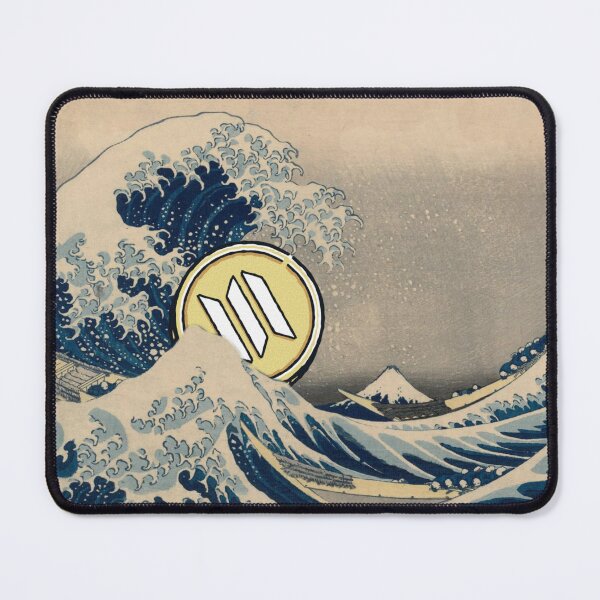 Item preview, Crypto Solana Sol coin - Great wave designed and sold by Crypmetal.