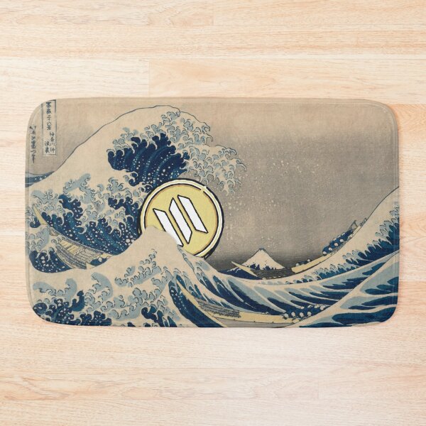 Item preview, Crypto Solana Sol coin - Great wave designed and sold by Crypmetal.