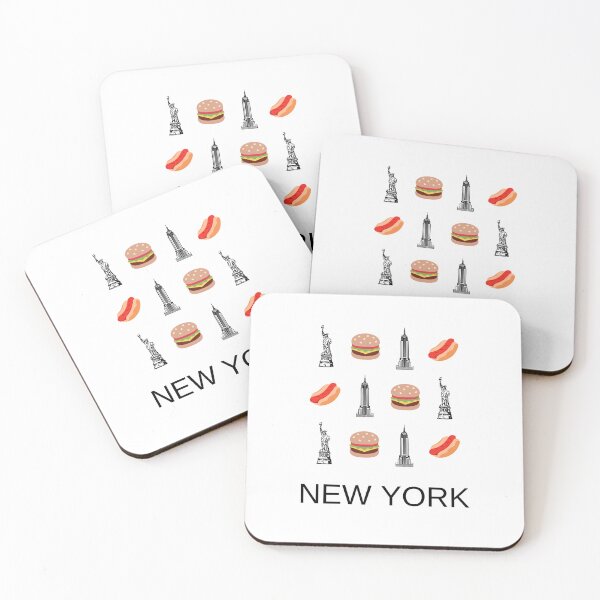 Item preview, New York Retro Art Decor Vacations Art Modern Boho Decor designed and sold by Magic Love Art Print.