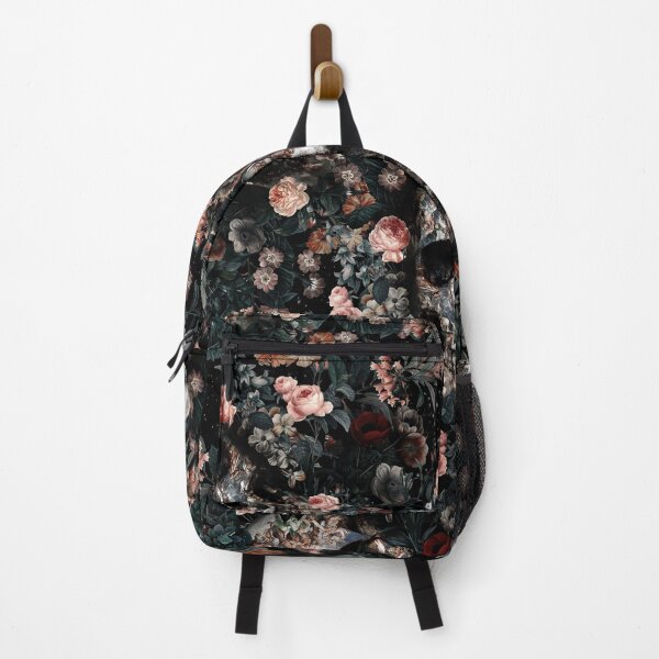 Item preview, Skull and Floral pattern designed and sold by Burcu Korkmazyurek.