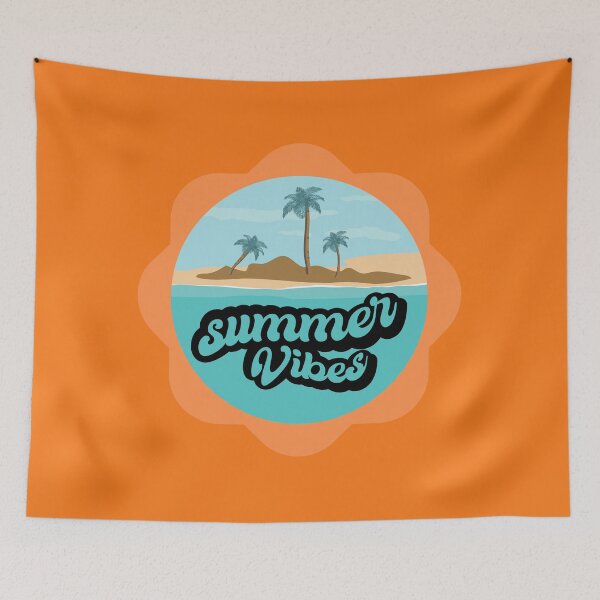 Item preview, Summer vibes in orange designed and sold by moxdesign.