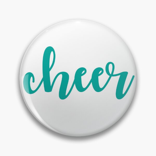 Item preview, Cheer Word Aqua designed and sold by Theatre Treasures.
