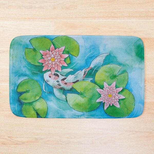 Item preview, Koi Carp in Blue designed and sold by LarariaArt.