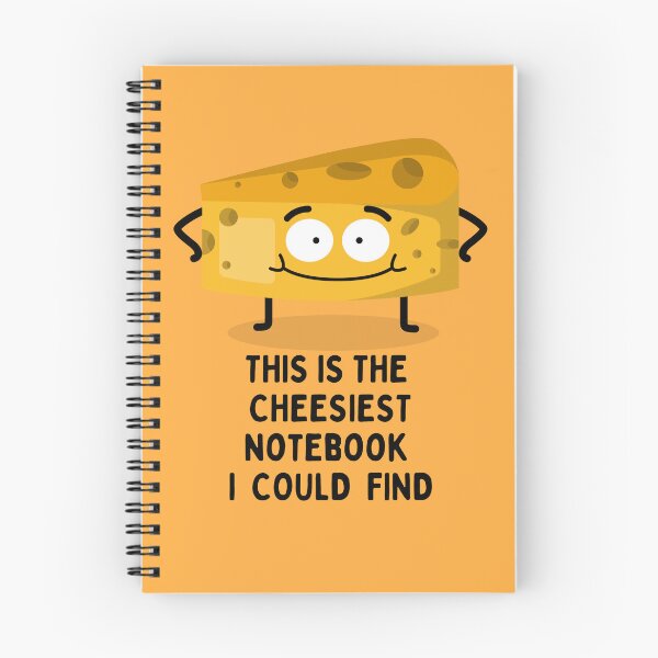 Item preview, The cheesiest notebook designed and sold by Thetruemo.