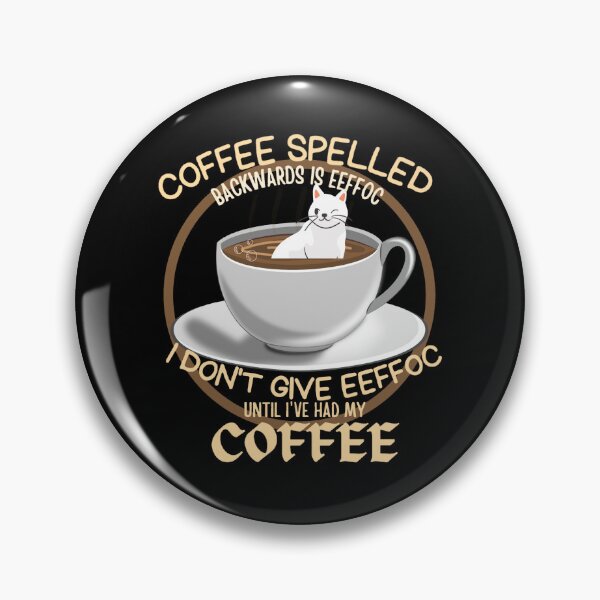 Item preview, Coffee spelled backwards is eeffoc meme designed and sold by LukjanovArt.