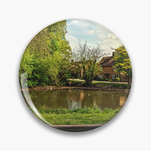 Item preview, A Seat By The Village Pond designed and sold by IanWL.