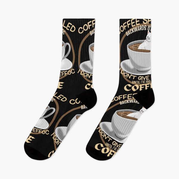 Item preview, Coffee spelled backwards is eeffoc meme designed and sold by LukjanovArt.