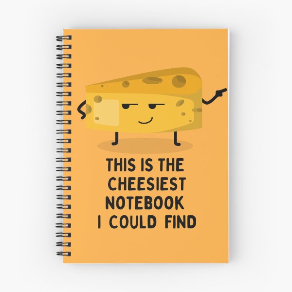 Item preview, The cheesiest notebook designed and sold by Thetruemo.