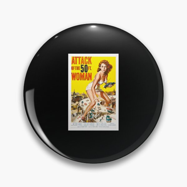 Artikelvorschau, Attack Of The 50ft Woman 1958 Art Poster Retro Movie entworfen und verkauft von florencemck.