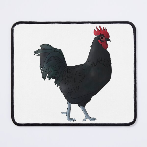 Item preview, Black Australorp Rooster designed and sold by Clucky-Designs.