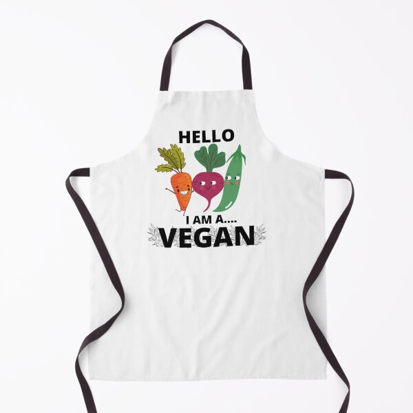 Item preview, HELLO I AM VEGAN designed and sold by picky pickers.