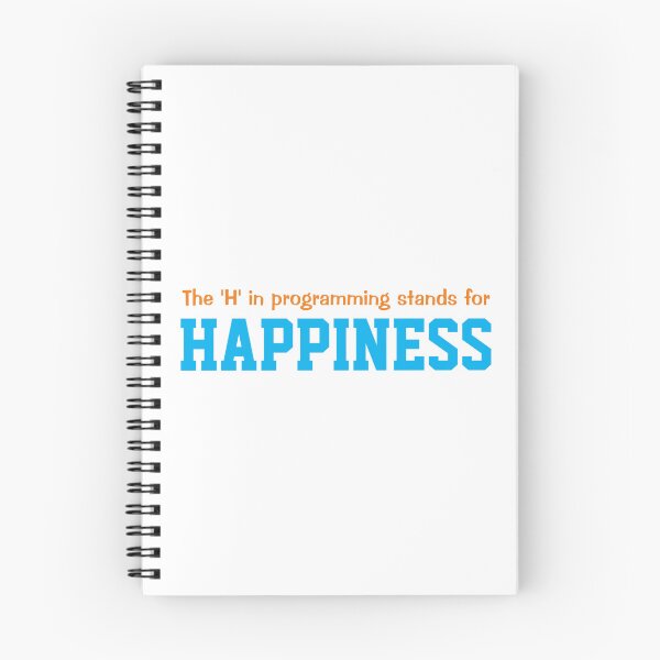 Item preview, The 'H' in programming stands for happiness designed and sold by yinon-h.