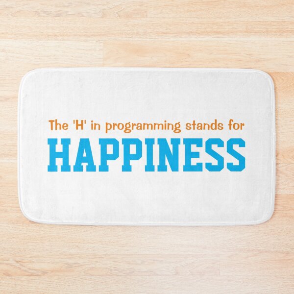 Item preview, The 'H' in programming stands for happiness designed and sold by yinon-h.