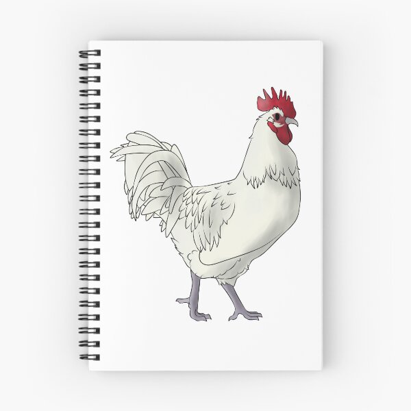 Item preview, White Australorp Rooster designed and sold by Clucky-Designs.
