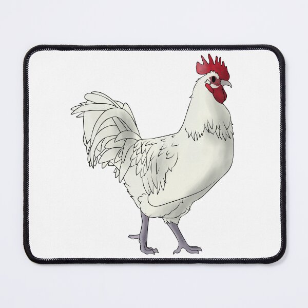 Item preview, White Australorp Rooster designed and sold by Clucky-Designs.