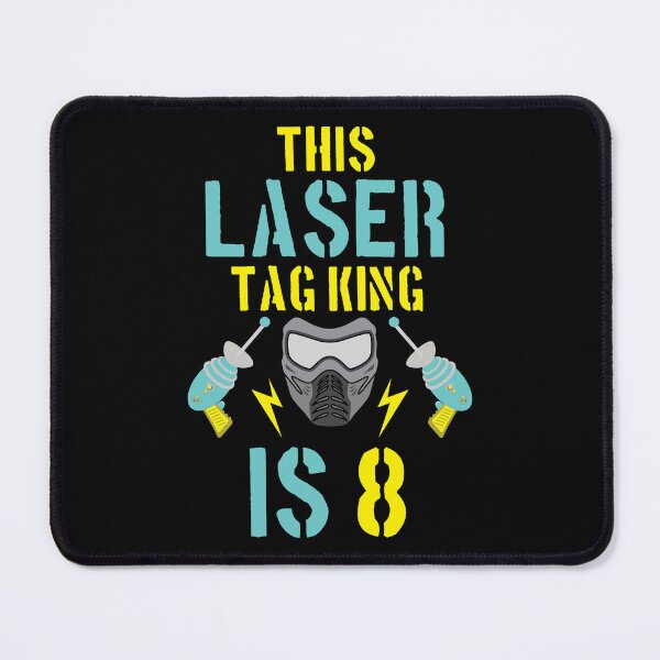 Item preview, This Laser Tag King Is 8 8th Birthday Recreational Gift designed and sold by haselshirt.