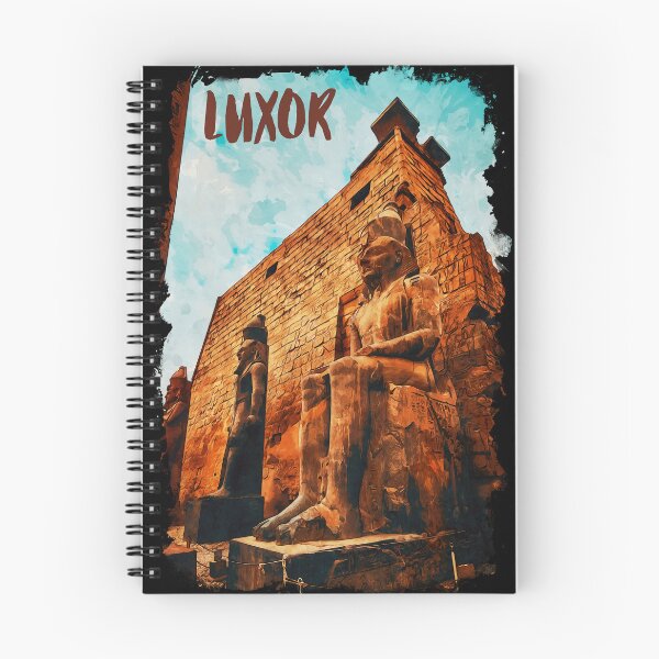 Item preview, Luxor Egypt city watercolor designed and sold by chrlalexandru.