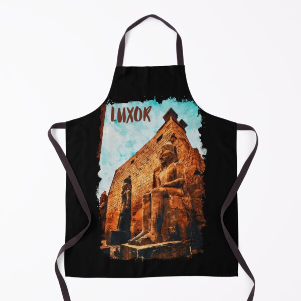 Item preview, Luxor Egypt city watercolor designed and sold by chrlalexandru.