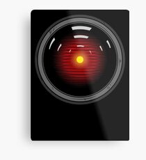Hal 9000 Metal Print