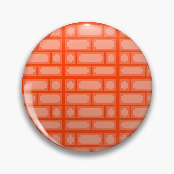 Item preview, pixel art brickwall red colorful designed and sold by therkmr.