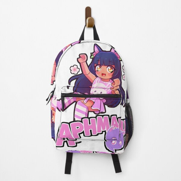 Aphmau Backpack, Aphmau Kawaii Chan Backpack, Waterproof Schoolbag for Kids