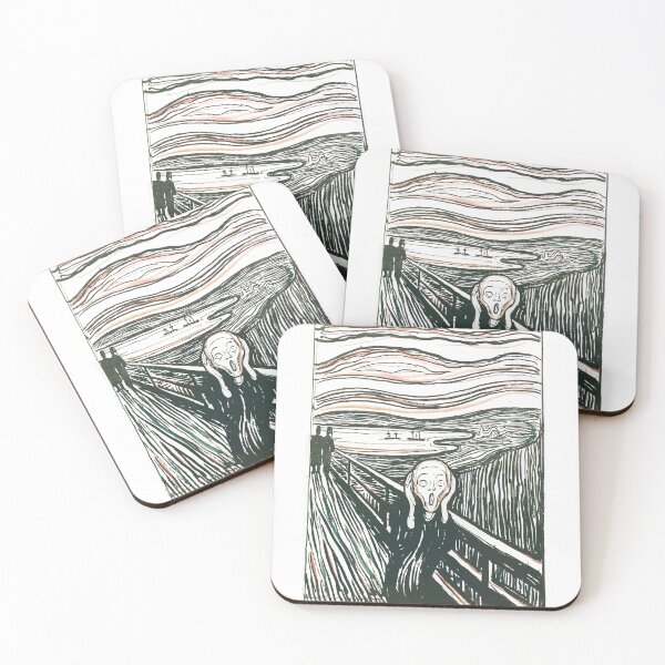 Item preview, Edvard Munch The Scream Litho Version Fine Art designed and sold by LukaKingat.