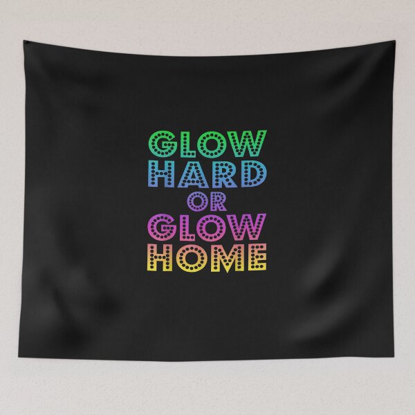 Item preview, Camiseta de casa Glow Hard Or Glow de los años 70 y 80 para designed and sold by favianjeterhare.