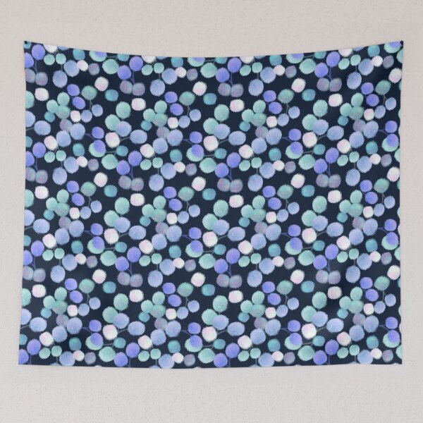 Item preview, Frostyblue Berries Dark designed and sold by IcyArtShop.