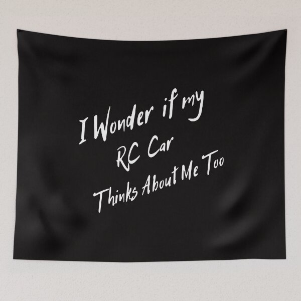 Item preview, I Wonder If My RC Car Thinks About Me Too Funny R/C Racing designed and sold by shoutoutshirtco.