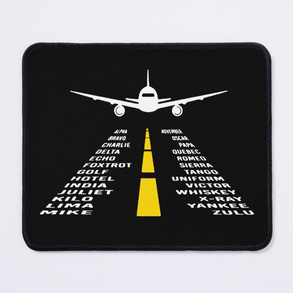 Item preview, Phonetic Alphabet Airplane Pilot Flying Aviation designed and sold by urban-design.
