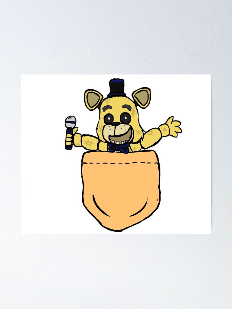 Five Nights in Anime Golden Freddy Poster for Sale by