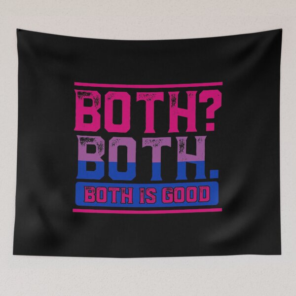 Item preview, Both? Both Bi Pride Bisexual Bisexuality Flag designed and sold by Lara Jalade.