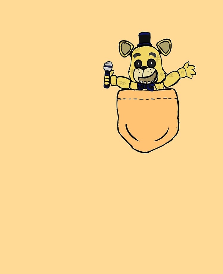 FNAF Golden Freddy Fredbear It's Me Greeting Card for Sale by Bitw1se